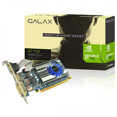 GALAX GEFORCE GT 710 1GB - Graphics Card