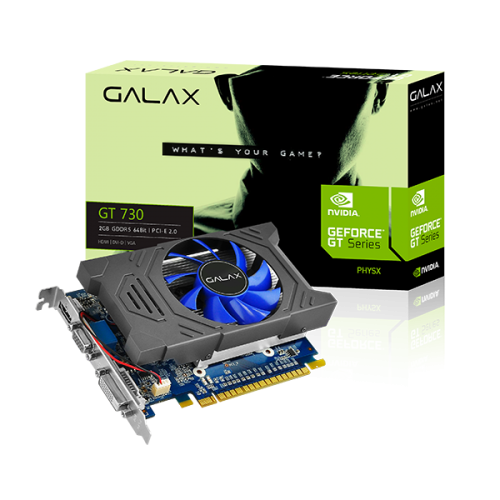 GALAX GEFORCE GT 730 2GB GDDR5 - 700 