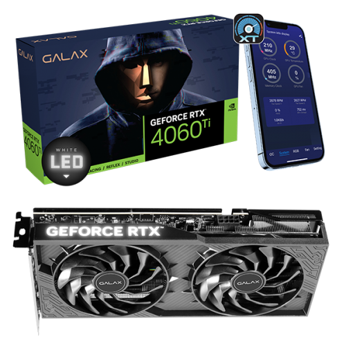 GALAX GeForce RTX 4060 Ti Dual 1-Click OC