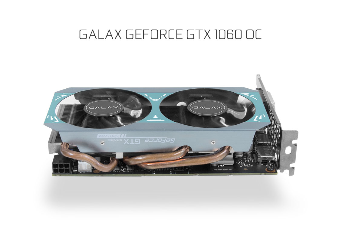 GALAX GeForce® GTX 1060 Gamer OC 3GB - 顯示卡