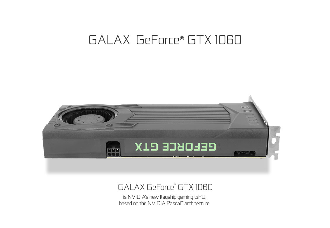 GALAX GeForce® GTX 1060 6GB - GeForce 