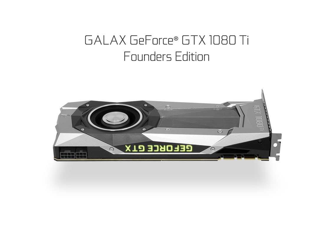 GALAX GeForce® GTX 1080 Ti Founders Edition - GeForce® GTX 10 - Graphics Card