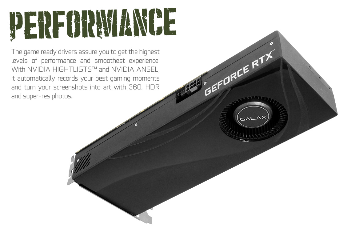 GALAX GeForce® RTX 2060 Super - GeForce 