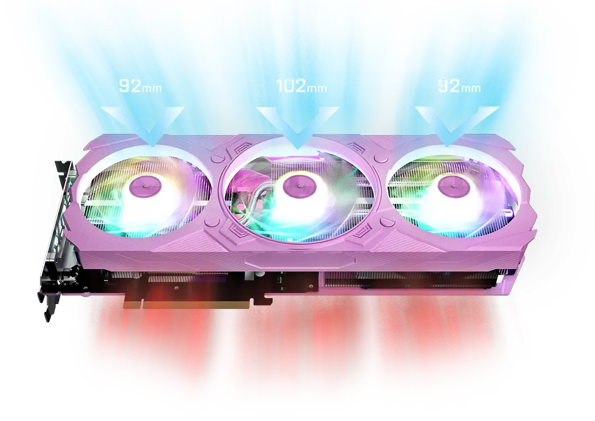 GeForce RTX™ 4070 Ti SUPER EX Gamer Pink 1-Click OC GALAX GeForce RTX™ 4070 Ti SUPER EX Gamer Pink 1-Click OC GALAX