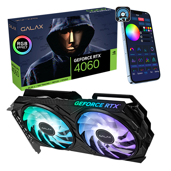 GeForce RTX™ 4060 EX ワンクリックオーバークロック GALAX
