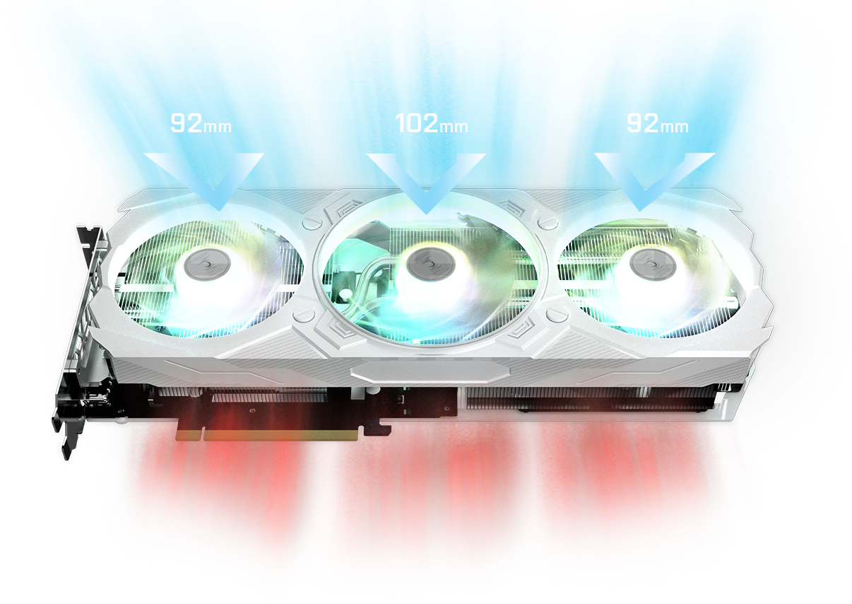 GeForce RTX™ 4070 SUPER EX Gamer White 1-Click OC GALAX