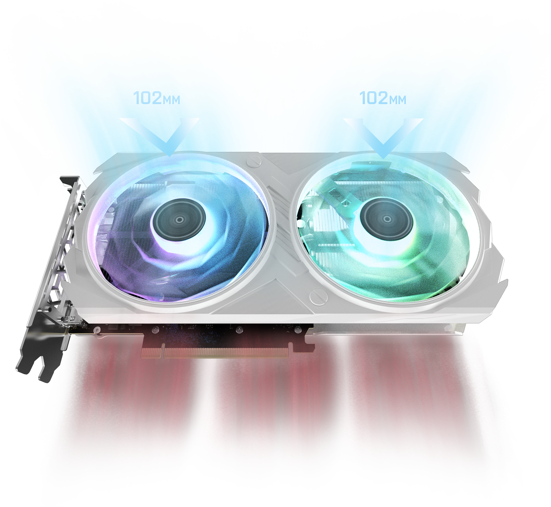 GeForce RTX™ 4060 Ti EX White 1-Click OC GALAX