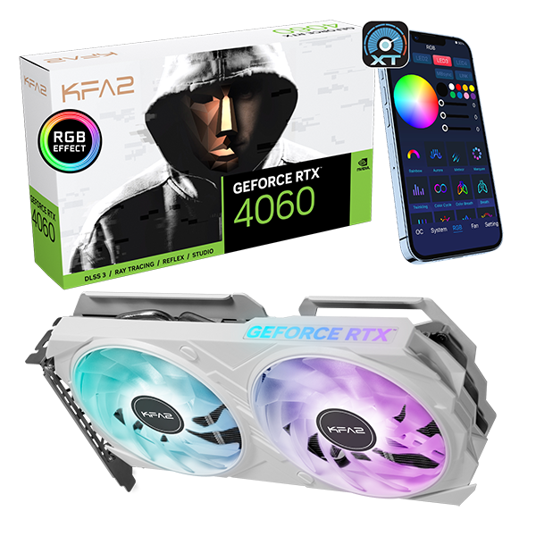 GeForce RTX™ 4060 EX White 1-Click OC GALAX