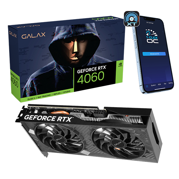 GeForce RTX™ 4060 ワンクリックOC 2X V2 GALAX