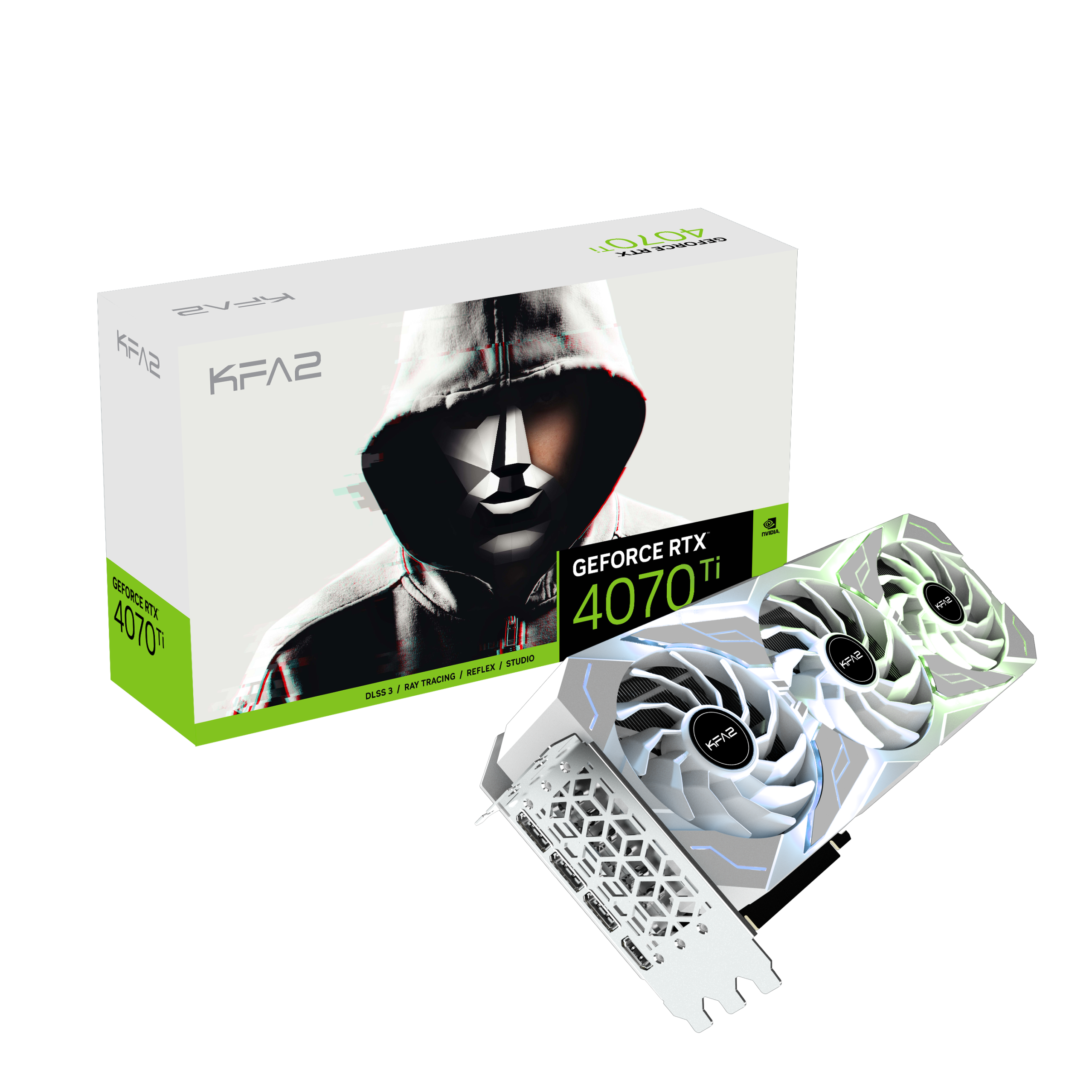 GeForce RTX™ 4070 Ti SUPER SG Plus 1-Click OC White GALAX