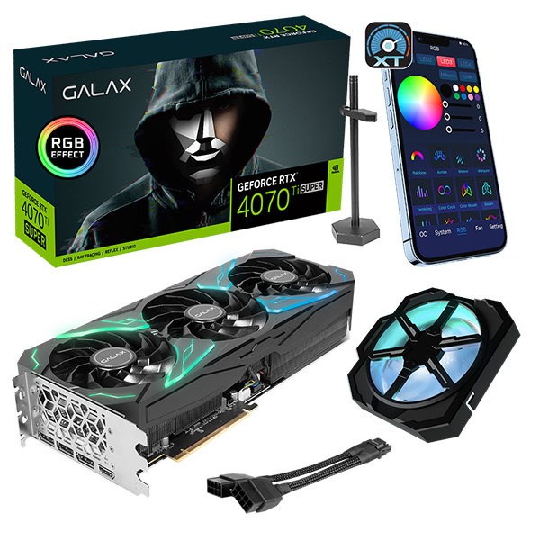 GeForce RTX™ 4070 Ti SUPER SG Plus 1-Click OC GALAX