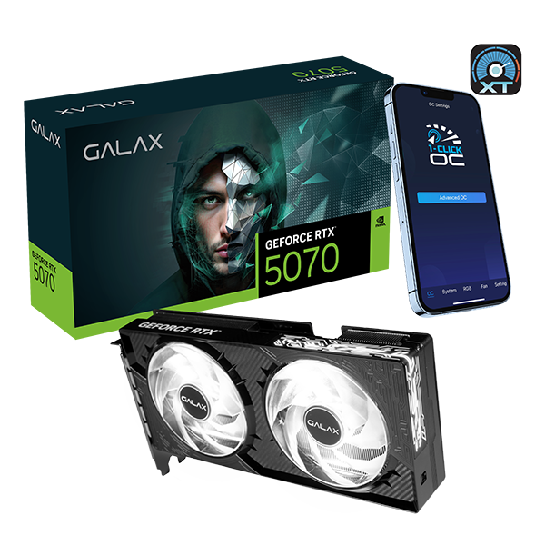［未開封］GALAX RTX 5070 グラフィックボード GeForce RTX™ 5070 ワンクリックオーバークロック 2X GALAX