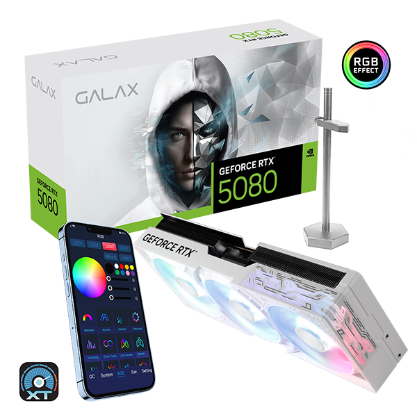 GeForce RTX™ 5080 1-Click OC White GALAX
