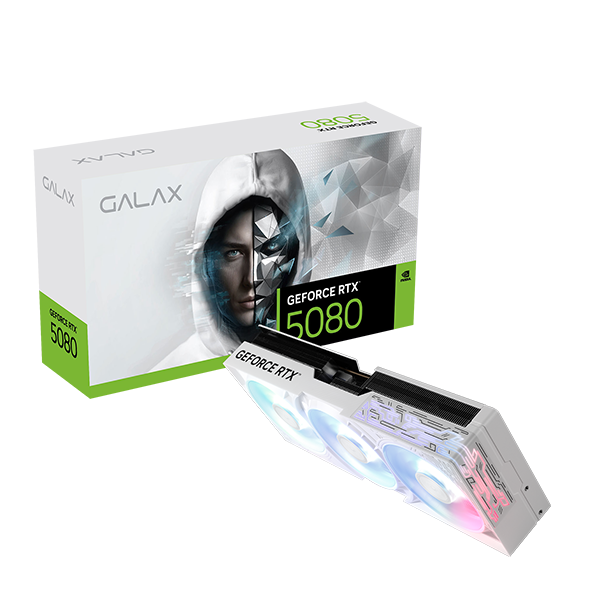 GeForce RTX™ 5080 1-Click OC White GALAX