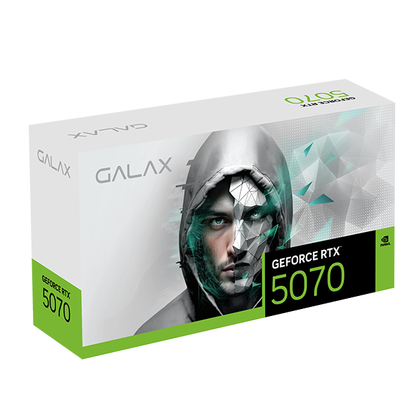 ［未開封］GALAX RTX 5070 グラフィックボード GeForce RTX™ 5070 1-Click OC White 2X GALAX