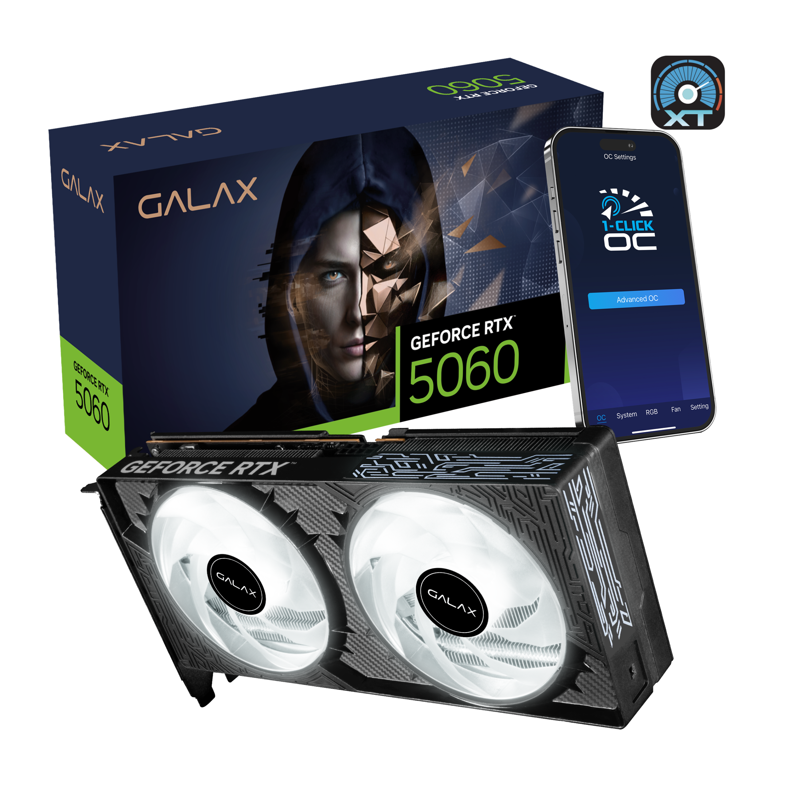 GeForce RTX™ 5060 ワンクリックオーバークロック GALAX
