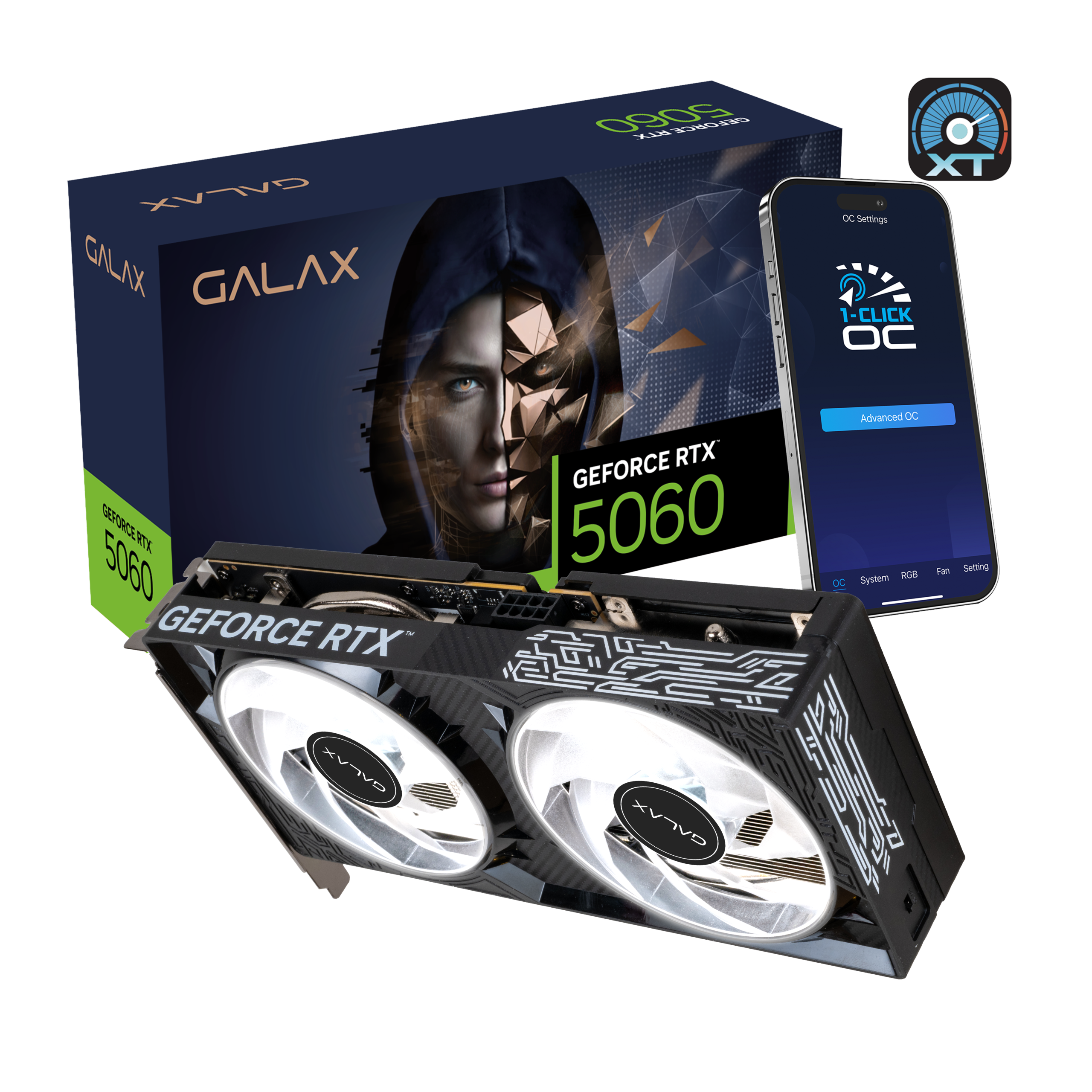 GeForce RTX™ 5060 ワンクリックオーバークロック V2 GALAX
