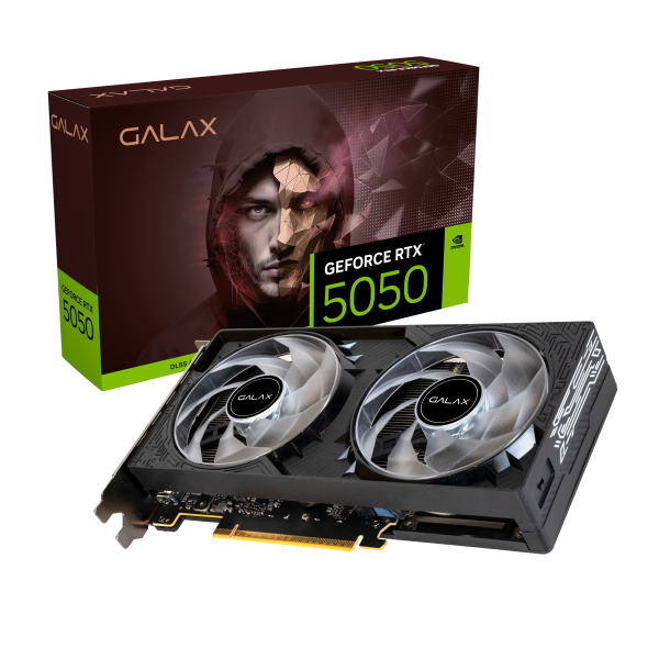 GeForce RTX 5050 1-Click OC V2 包裝