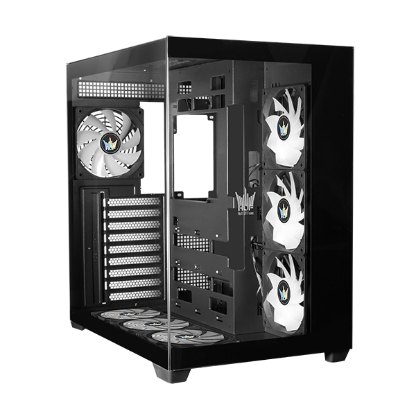 HOF ALLSYNQ PC CASE Black (7 Fans) - GALAX