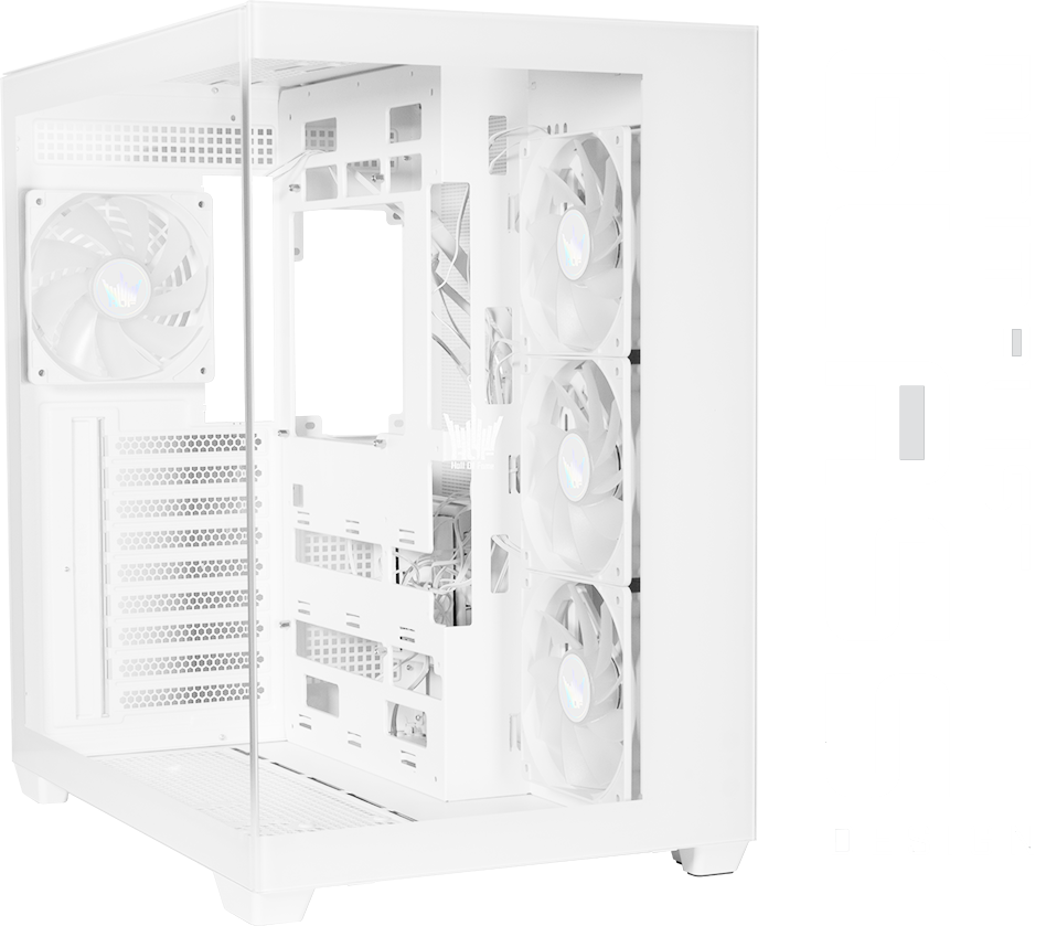 HOF ALLSYNQ PC CASE White (7 Fans) - GALAX