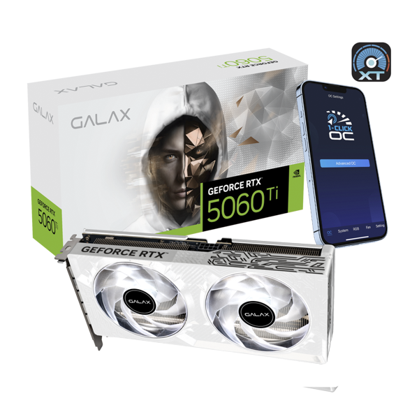 GeForce RTX™ 5060 Ti 1-Click OC V2 White GALAX